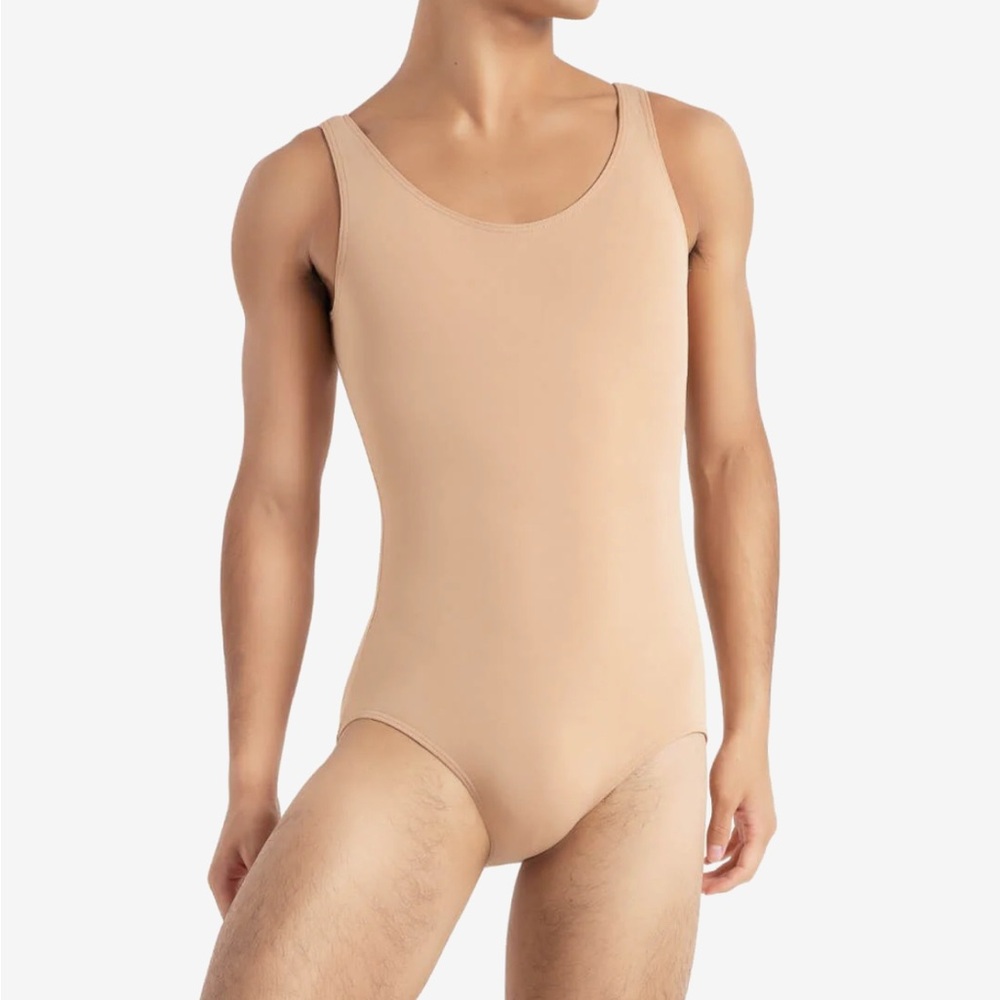 Capezio Adult TB142 Tank Leotard Nude Bodysuit